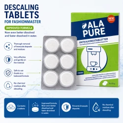 ​​​​​​​Alapure ALA-CMC403 Compatible avec les pastilles de détartrage Miele 10178330 - 5626050