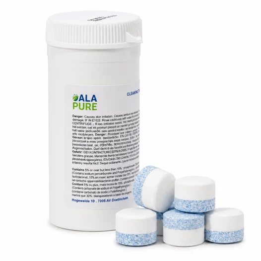 Pastilles de nettoyage Alapure compatibles avec la Jura 2-en-1 (14 pièces)