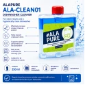 Nettoyant pour lave-vaisselle Alapure, compatible avec les modèles Neff 00312361 / 311993 / 311565