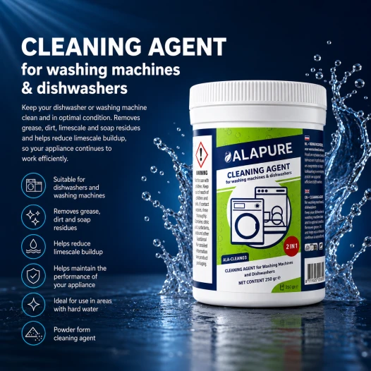 Nettoyant Alapure compatible avec le programme « Intense Clean » de Miele