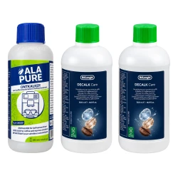 Décalcifiant liquide DeLonghi EcoDecalk DLSC500 (500 ml) - Pack promotionnel