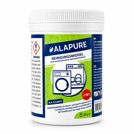 Nettoyant Alapure compatible avec le programme « Intense Clean » de Miele