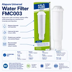 Filtre à eau Alapure compatible avec le modèle WMF XW133000 Perfection